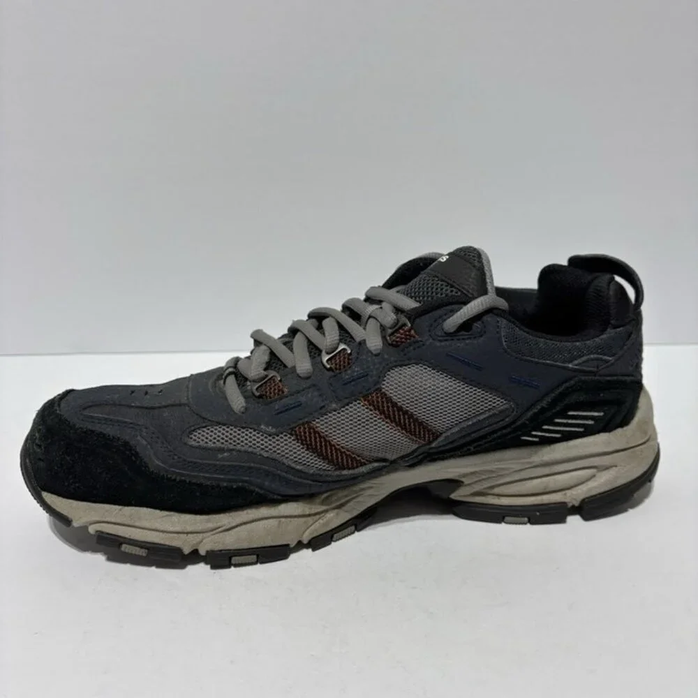 Skechers Men’s Vigor 2.0 - Trait Navy/Gray Lace-Up Sneakers, Size 11.5 Wide